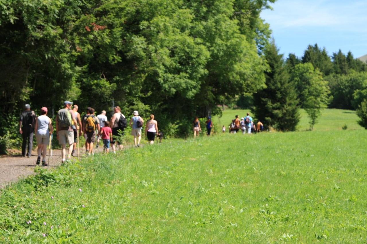 Camping Les Vernieres La Bourboule Sancy Экстерьер фото